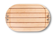 Oval Maple Serving Tray
