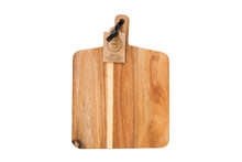 Acacia Cutting Board with Handle 13.75 x 10 (AK347)