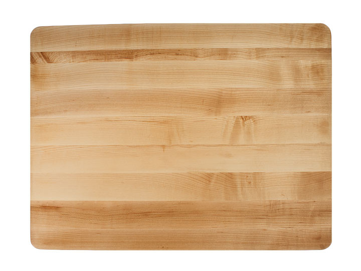 John Boos Chop-N-Slice Maple Cutting Board 20" x 15" x 1.25" Top View