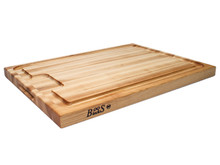 John Boos Au Jus Maple Board Cutting Board 24" x 18" x 1.5" Overview