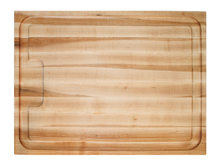 John Boos Au Jus Maple Board Cutting Board 24" x 18" x 1.5" Top View