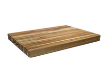 Proteak Edge Grain Rectangle Cutting Board With Handles 20" x 15" x 1.5" Overview