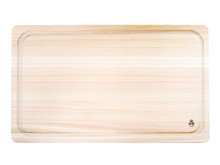 Grooved cypress hinoki cutting board large