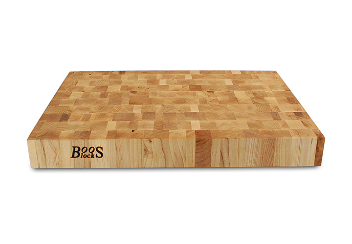john boos end grain butcher block 24 x 18 2 25 recirculating range hood lowes kitchen island with stove top and seating