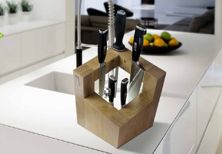 Artelego Pisa Square Magnetic Knife Block Set