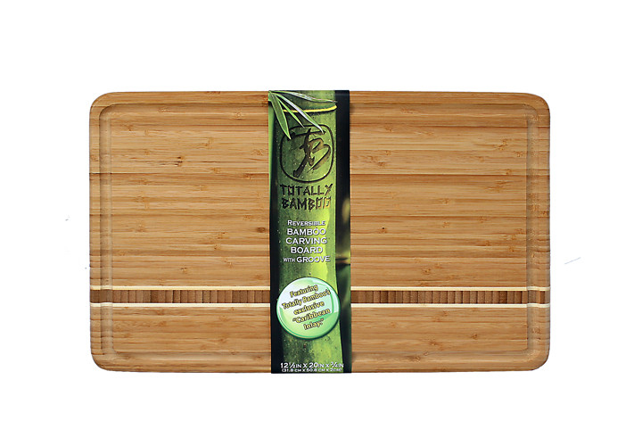 Dominica Bamboo Cutting Board with Juice Groove