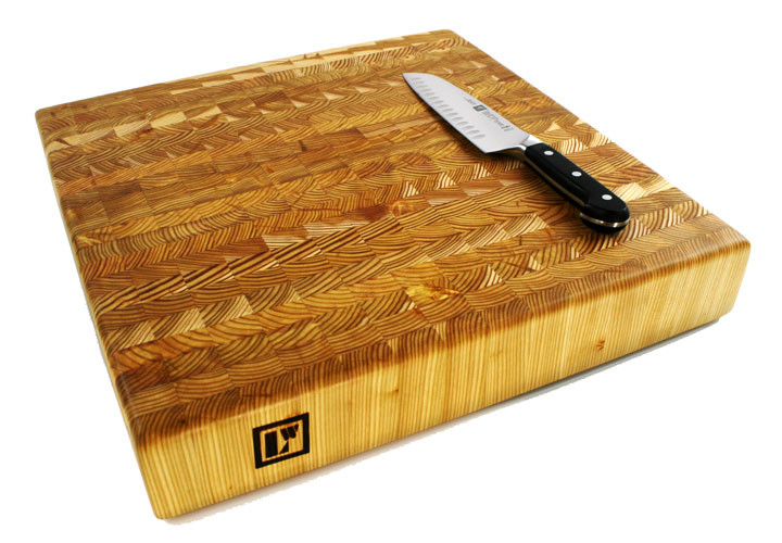 large butcher block cutting board
