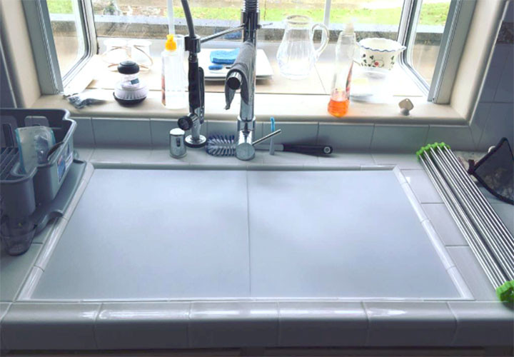 kitchen sink cover board