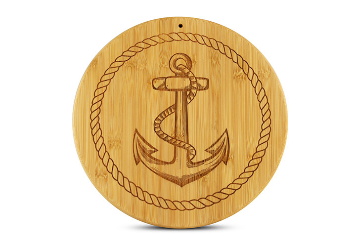 Engravable bamboo cutting board