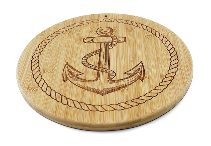 Anchor design cutting board
