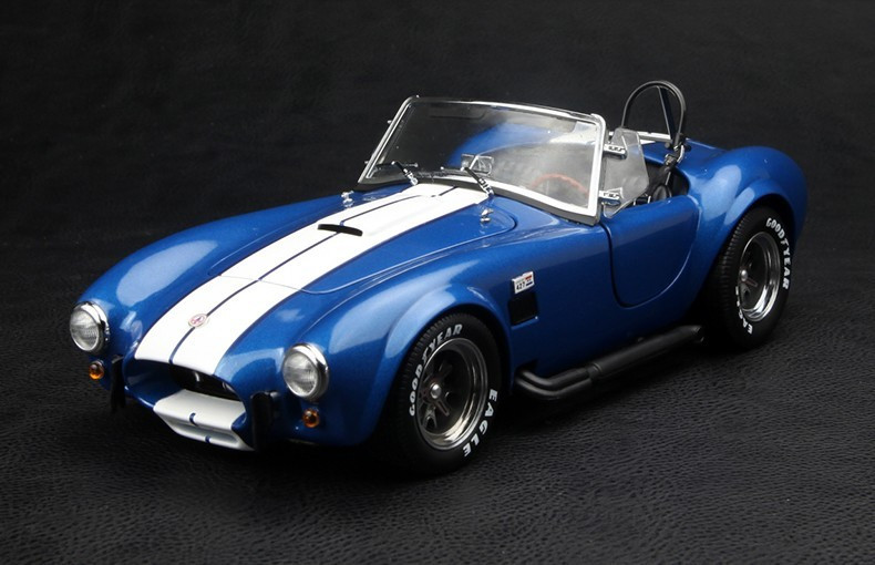 KYOSHO 1/18 FORD MUSTANG SHELBY COBRA 427 S/C (BLUE) MODEL