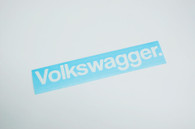 Volkswagger VW Sticker