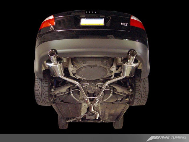 AWE Tuning Audi B6 A4 1.8T Quattro Exhaust System