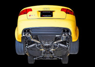 AWE Tuning - Audi RS4 Resonated Exhaust - Polished Silver Tips