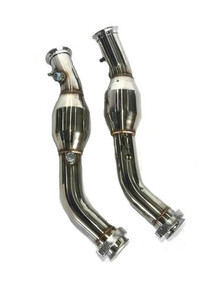 Test Pipes Decat Non Reson Straight Exhaust FITS Nissan 350z Infiniti G35 FX35