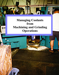 Managing Coolants Book Cover