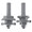 Stile and Rail Router Bits - 1/2" Shank, 2 Piece Set, Carbide Tipped - Southeast Tool - Southeast Tool SE6001