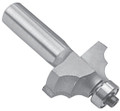 Double Round, Form Router Bit - Carbide Tipped - Southeast Tool - Southeast Tool SE3205