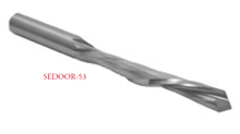 Spiral Door Bits - High Speed Steel - Titanium Nitride Coated for Extended Wear. - Southeast Tool SEDOOR-60T