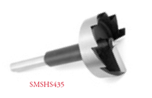 Forstner Drill Bits (Multi Spur) - 1/2" Shank, 6" Overall Length, High Speed Steel - Southeast Tool SMSHS305
