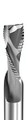 Vortex 2935 - Roughing Compression, Spiral Router Bits - (2 Flute) Solid Carbide