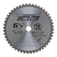 Tenryu CF-16548M - Cord Free Series Saw Blade for Mild Steel