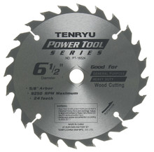 Tenryu PT-16524 - Power Tool Series Saw Blade for Table/Portable Saw - Tenryu PT-16524