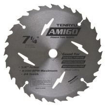 Tenryu PT-18524AM - Power Tool Series Saw Blade for Table/Portable Saw