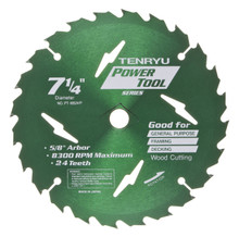 Tenryu PT-18524P - Power Tool Series Saw Blade for Table/Portable Saw
