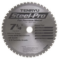 Steel-Pro Saw Blade, 7-1/4" Dia, 48T, 0.079" Kerf, 20mm Arbor, Tenryu PRF-18548BW2