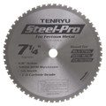 Steel-Pro Saw Blade, 7-1/4" Dia, 56T, 0.071" Kerf, 5/8"KO Arbor, Tenryu PRF-18556CB