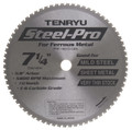Steel-Pro Saw Blade, 7-1/4" Dia, 70T, 0.069" Kerf, 5/8"KO Arbor, Tenryu PRF-18570CBN