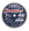 Steel-Pro Stabilizer Saw Blade, 7-1/4" Dia, 48T, 0.079" Kerf, 5/8"KO Arbor, Tenryu PRF-18548BWK