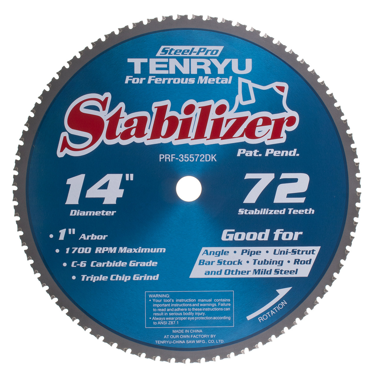Steel-Pro Stabilizer Saw Blade, 14