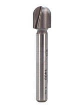 Carbide Tipped Round Nose (Core Box) Router Bit by Whiteside Machine - Whiteside 1403