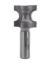 Carbide Tipped Half Round (Bull Nose) Router Bit by Whiteside Machine - Whiteside 1432