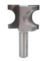 Carbide Tipped Half Round (Bull Nose) Router Bit by Whiteside Machine - Whiteside 1433