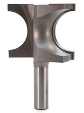 Carbide Tipped Half Round (Bull Nose) Router Bit by Whiteside Machine - Whiteside 1435