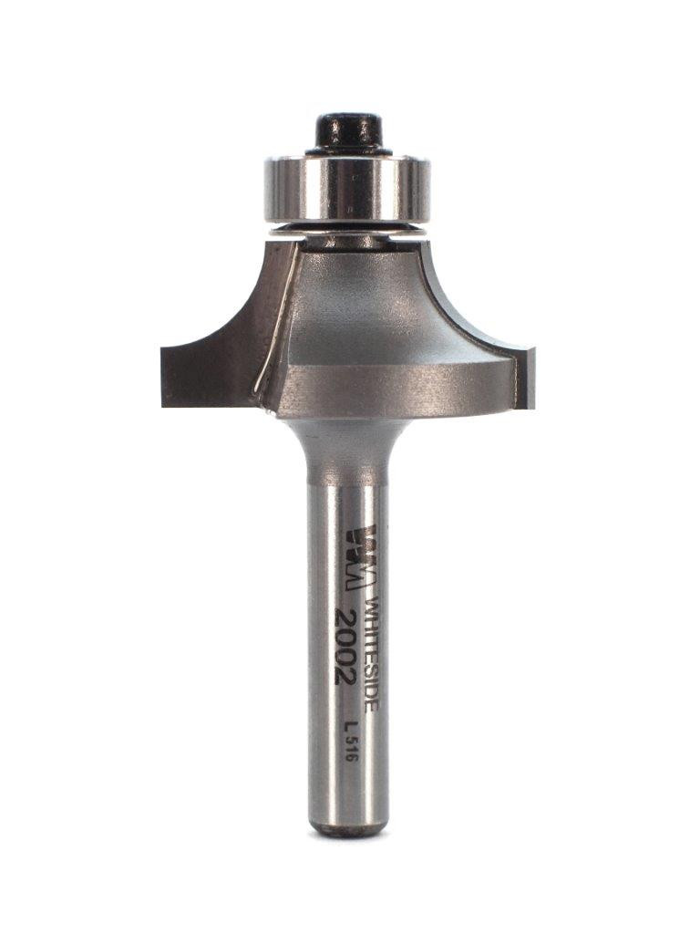 Roundover Bit 1//4/" Shank Whiteside 2000-C 1//8/" Radius