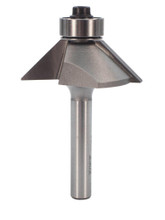 Carbide Tipped 45deg Chamfer Router Bit With Bearing Guide by Whiteside Machine - Whiteside 2302