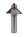 Carbide Tipped 45deg Chamfer Router Bit With Bearing Guide by Whiteside Machine - Whiteside 2305