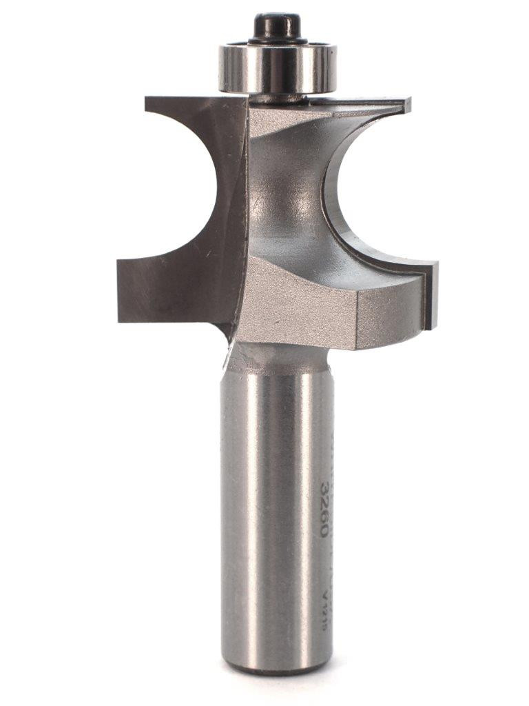 Edge Beading Bit, 5/8 Bead Dia, 1/2 Shank, Whiteside 3260