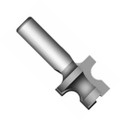 Whiteside 3902 - Model Train, Track Router Bits, (Male Connector - Half Round Cutter), Carbide Tipped