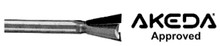 Whiteside 1020 AKS - Akeda Dovetail Bits (Akeda Approved) - Quarter Inch Shank, Akeda Standard Straight Bit