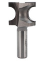 Carbide Tipped Half Round (Bull Nose) Router Bit by Whiteside Machine - Whiteside 1432A