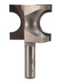 Carbide Tipped Half Round (Bull Nose) Router Bit by Whiteside Machine - Whiteside 1433A