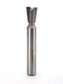 Whiteside D8-375x8 - Dovetail Router Bits - 8mm Shank, 8deg Angle, Solid Carbide, Carbide Tipped