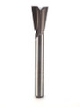 Whiteside D8-437 - Dovetail Router Bits - Quarter Inch Shank, 8deg Angle, Solid Carbide, Carbide Tipped