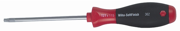 Wiha 36264 Torx Screwdriver with SoftFinish Handle T5 x 60mm
