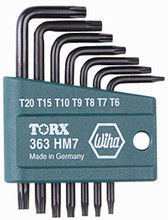 Wiha 37190 - MagicSpring Torx Long L-Key 7 Pc Set T6-T20
